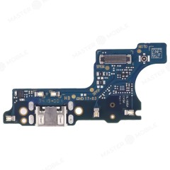 Нижняя плата для Samsung A015 Galaxy A01 с комп. + разъем зарядки + микрофон (ORIG100)