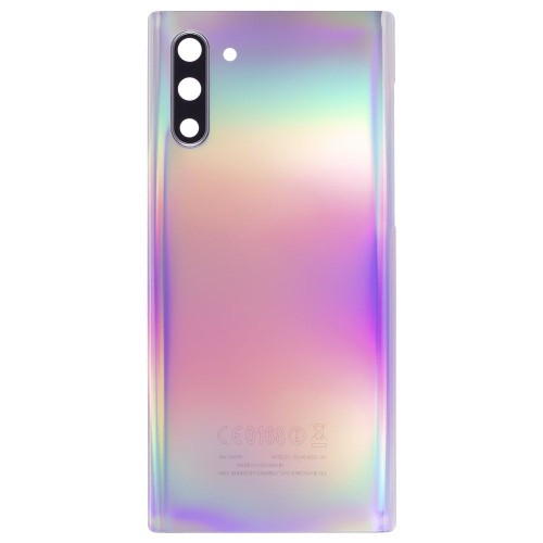 Задняя крышка для Samsung N970 Galaxy Note 10 (перламутровый) (в сборе со стеклом камеры)