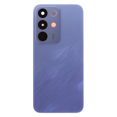 Задняя крышка для Realme C85 4G (RMX5566) (синий) (в сборе со стеклом камеры) (ORIG100)