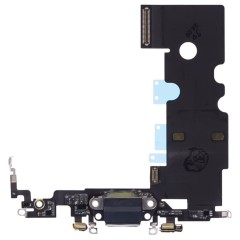 Шлейф для Apple iPhone SE 2022 с комп. + разъем зарядки + микрофон (черный) (ORIG100)