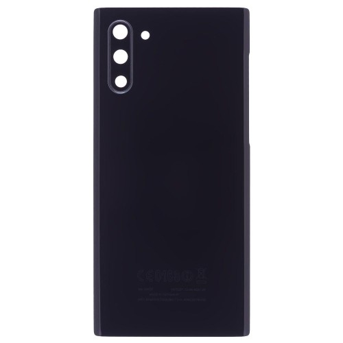 Задняя крышка для Samsung N970 Galaxy Note 10 (черный) (в сборе со стеклом камеры)