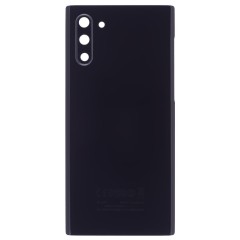 Задняя крышка для Samsung N970 Galaxy Note 10 (черный) (в сборе со стеклом камеры)