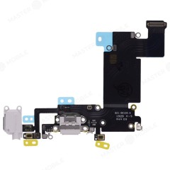 Шлейф для Apple iPhone 6s Plus с комп. + разъем зарядки/гарнитуры + микрофон (белый) (ORIG100)