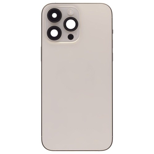 Корпус для Apple iPhone 14 Pro Max (золотистый) (в сборе) (ORIG100) (Снятый) (возможен дефект ЛКП)