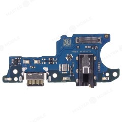 Нижняя плата для Samsung A025 Galaxy A02s / A037 Galaxy A03s с комп. + разъем зарядки + разъем гарнитуры + микрофон (ORIG100)