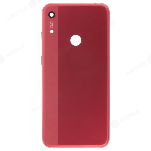 Задняя крышка для Huawei Honor 8A (JAT-LX1) / Honor 8A Pro (JAT-L41) (красный) (в сборе со стеклом камеры)