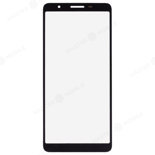 Стекло модуля для Samsung A013 Galaxy A01 Core + OCA (черный)