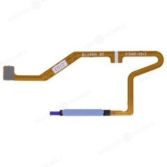 Шлейф для Xiaomi Redmi Note 12 Pro 5G (22101316G) / Redmi Note 12 Pro+ 5G (22101316UG) и др. с комп. + сканер отпечатка пальца (синий)