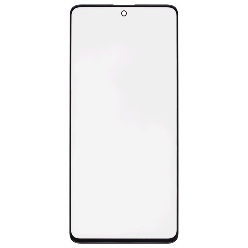 Стекло модуля для Samsung A515 Galaxy A51 / M317 Galaxy M31s + OCA (черный) (Premium)