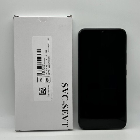 Дисплей Samsung A34 (A346B) Черный OLED большой