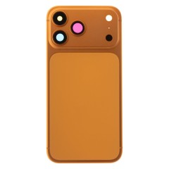 Корпус для Apple iPhone 14 Pro Max в дизайне Apple iPhone 17 Pro Max (оранжевый) (Premium)