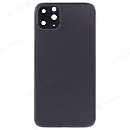 Корпус для Apple iPhone 11 Pro Max (серый) (Premium)