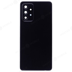 Задняя крышка для Samsung A725 Galaxy A72 (черный) (в сборе со стеклом камеры)