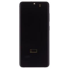 Дисплей для Samsung G980 Galaxy S20 + тачскрин (серебристый) (в рамке) (OLED) (Full Size)