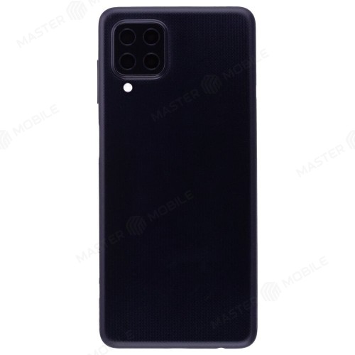 Задняя крышка для Samsung M225 Galaxy M22 (черный) (в сборе со стеклом камеры)