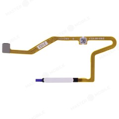 Шлейф для Xiaomi Redmi Note 12 Pro 5G (22101316G) / Redmi Note 12 Pro+ 5G (22101316UG) и др. с комп. + сканер отпечатка пальца (белый)