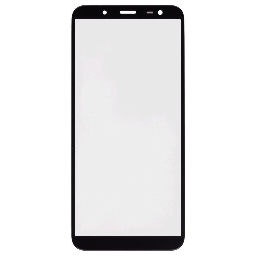 Стекло модуля для Samsung J600 Galaxy J6 (2018) + OCA (черный)