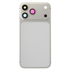 Корпус для Apple iPhone 14 Pro Max в дизайне Apple iPhone 17 Pro Max (серебристый) (Premium)
