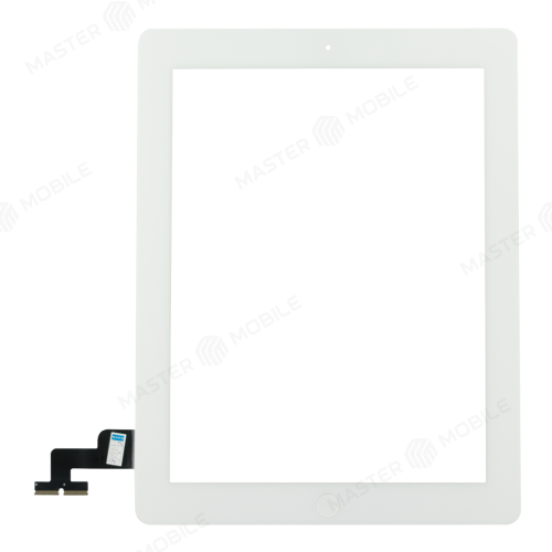 Тачскрин для Apple iPad 2 (A1395/A1396/A1397) + кнопка Home (белый)