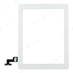 Тачскрин для Apple iPad 2 (A1395/A1396/A1397) + кнопка Home (белый)