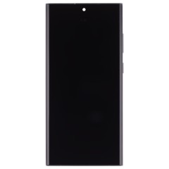 Дисплей для Samsung S918 Galaxy S23 Ultra + тачскрин (зеленый) (в рамке) (OLED) (Full Size)