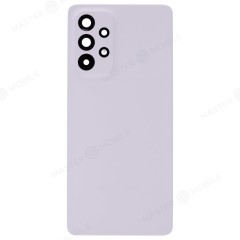 Задняя крышка для Samsung A536 Galaxy A53 5G (белый) (в сборе со стеклом камеры)