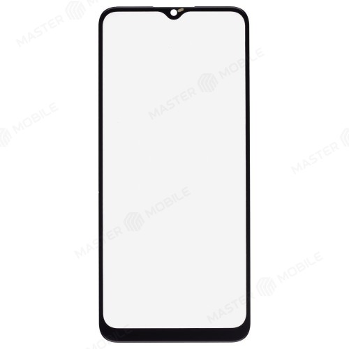 Стекло модуля для Samsung A025 Galaxy A02s / A035 Galaxy A03 / A037 Galaxy A03s + OCA (черный)