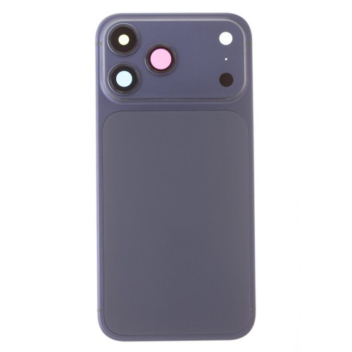 Корпус для Apple iPhone 14 Pro Max в дизайне Apple iPhone 17 Pro Max (синий) (Premium)
