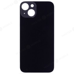 Задняя крышка для Apple iPhone 13 (черный) (с широким отверстием) (Premium)