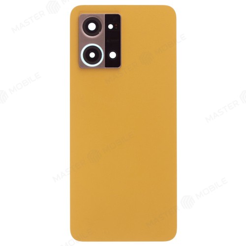 Задняя крышка для OPPO Reno 7 4G (CPH2363) (оранжевый) (в сборе со стеклом камеры)