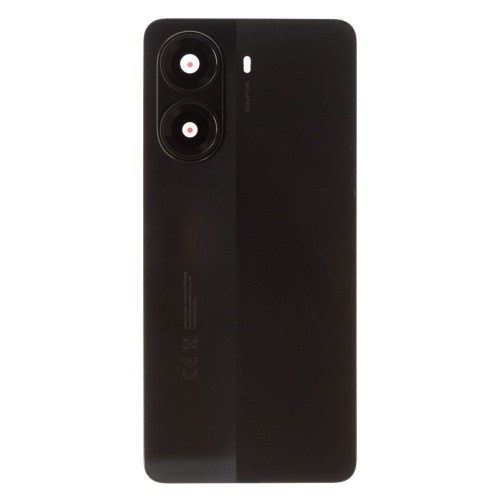 Задняя крышка для Xiaomi Poco X7 Pro (2412DPC0AG) (черный) (в сборе со стеклом камеры) (ORIG100)