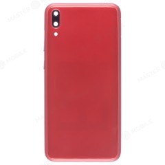 Задняя крышка для Huawei Y7 Pro 2019 (DUB-LX2) (красный) (в сборе со стеклом камеры)