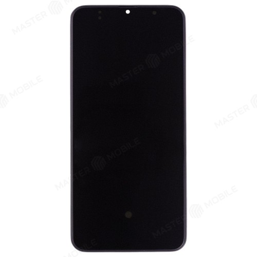 Дисплей для Samsung A307 Galaxy A30s + тачскрин (черный) (в рамке) (OLED)