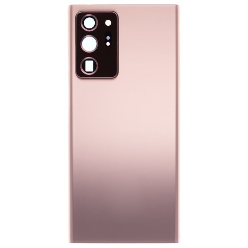 Задняя крышка для Samsung N985 Galaxy Note 20 Ultra / N986 Galaxy Note 20 Ultra 5G (бронзовый) (в сборе со стеклом камеры) (ORIG100)