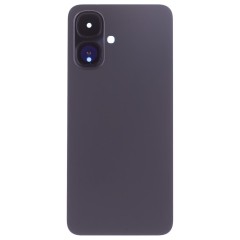 Задняя крышка для Infinix Smart 10 (X6725) (черный) (в сборе со стеклом камеры)
