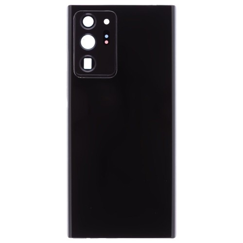Задняя крышка для Samsung N985 Galaxy Note 20 Ultra / N986 Galaxy Note 20 Ultra 5G (черный) (в сборе со стеклом камеры) (ORIG100)