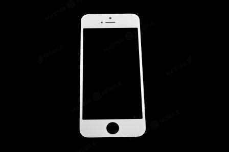 Стекло модуля для Apple iPhone 5 / iPhone 5s (белый)