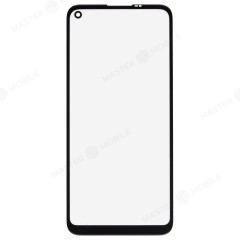 Стекло модуля для Samsung A115 Galaxy A11 / M115 Galaxy M11 + OCA (черный)