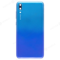 Задняя крышка для Huawei Y7 Pro 2019 (DUB-LX2) (синий) (в сборе со стеклом камеры)
