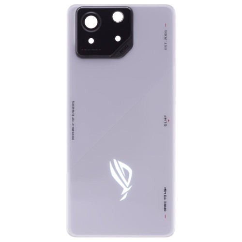 Задняя крышка для Asus ROG Phone 8 (AI2401) (серый) (в сборе со стеклом камеры) (ORIG100)