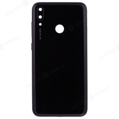 Задняя крышка для Huawei Y7 2019 (DUB-LX1) (черный) (в сборе со стеклом камеры)