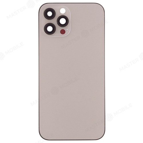 Корпус для Apple iPhone 12 Pro Max (золотистый) (Premium)