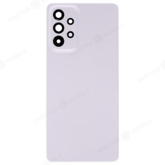Задняя крышка для Samsung A736 Galaxy A73 5G (белый) (в сборе со стеклом камеры)