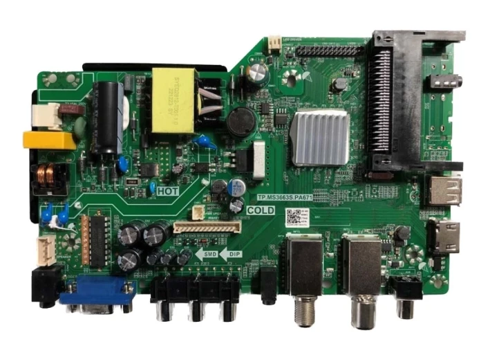 Материнская плата TP.MS3663S.PA671, для телевизора V-HOME 24LH0211