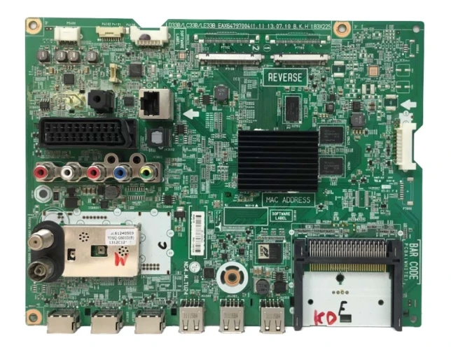 Материнская плата EAX64797004(1.1) EBU62158528, для телевизора LG 39LA620V
