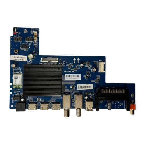 Материнская плата CV9632-KH, для телевизора Hyundai H-LED65BU7000 с конденсатором