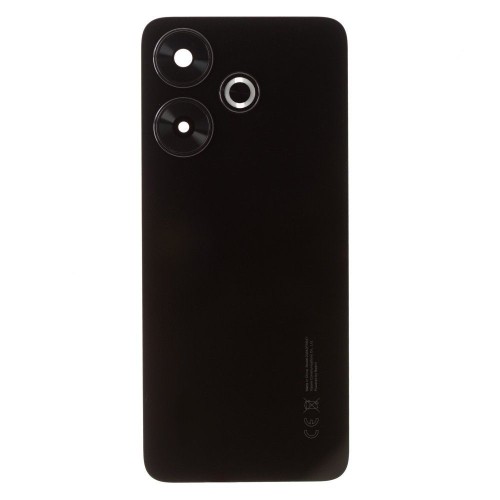 Задняя крышка для Xiaomi Redmi 13 4G (24040RN64Y) (черный) (в сборе со стеклом камеры) (ORIG100)