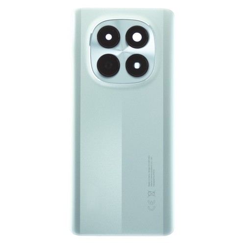 Задняя крышка для Xiaomi Poco M8 5G (25118PC98G) (голубой) (в сборе со стеклом камеры)