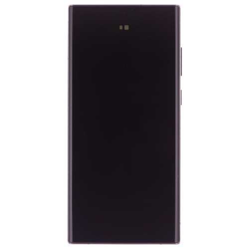 Дисплей для Samsung S908 Galaxy S22 Ultra + тачскрин (бордовый) (в рамке) (ORIG100) (SP)