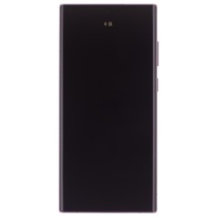 Дисплей для Samsung S908 Galaxy S22 Ultra + тачскрин (бордовый) (в рамке) (ORIG100) (SP)